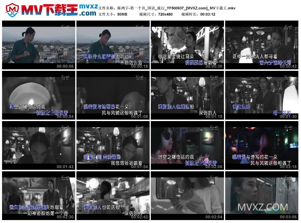 陈鸿宇-第一个音_国语_流行_YF500937